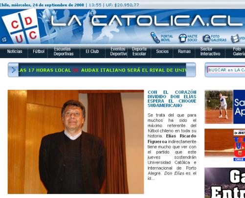 Reproduo, Site oficial do Universidad Catlica