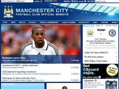 Reproduo site oficial Manchester City/