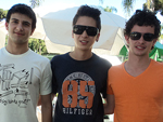 Maurcio Chies, Marcos Zaffari e Matheus Henkes