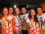 Estefnia Ferreira, Marcelo Fortunato, Manuela Ferreira, Leandro Garci, Isabela Ferreira e Bernardo Schaefer