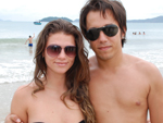 Isabela Manso e Leonardo Gasparini