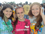 Eduarda Bueno, Rebecca Rosa e Nicole Cevazo