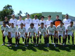 Santos, time campeo juniores da LICOB de 2008.   Em p: Cludio, Leandro, Marcel, Rodrigo, Chocolate, Jhonny, Fefe, Jefferson e Keke. Agachados: Elizandro, Fernando, Felipe, Marcelzinho, Bob, Rafael, Fabio e Fernando(buiu)