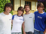 Andr Luiz, Debora Rosa, Pedro Henrique e Henrique Matheus