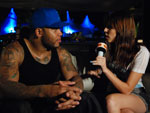 Jordana Pires entrevistando Flo Rida