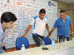 O treinador do Ava foi apresentado pelo superintendente Mauro Galvo