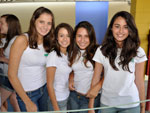 Josiane Gress, Giovana Pretto, Patrcia Garcez e Larissa Moreira