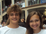 Thiago Blume e Camilla Siqueira