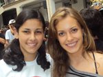 Isadora Bruck e Fernanda Almeida