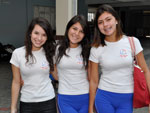 Larissa Pereira, Natlia Souza e Maria Eduarda Chini