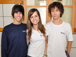 Ricardo Costa, Maria Luiza Bratti e Leonardo Borges