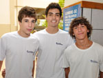 Joo Paulo Martins, Nicolas Pavei e Tlio Burgos