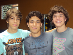 Matheus Tom, Gilberto Freitas e Francisco Pasqual