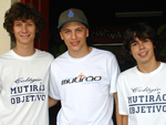 Arthur Campos, Guilherme Viana e Guilherme Peixoto