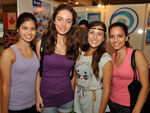 Najla Alemsan, Nicole Brognoli, Ceclia Abreu e Nrima Alemsan