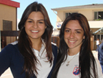 Andra Viecelli e Andrielle Bernardi