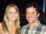 Danielle Fernandes e Victor Riquena