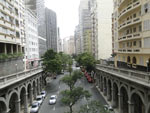 O Sidinei Fank mandou foto da Av. Borges de Medeiros no centro de Porto Alegre.