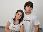 Nicole Bolan e Lissandro Jacques