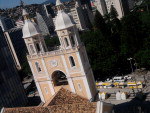 Vista de um ngulo diferente (do alto) da Catedral Metropolitana de Florianpolis