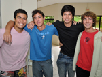 Andr Carvalho, Imanol Matias, Nicolas Ferreira e Yohan Klein