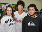 Luana Freitas, Gabriel Kaiser e Lucas Colturato