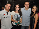 Matheus Mller, Nathalie Pieri, Thiago Oliveira e Lays Negrissoli