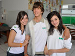 Camila Torres, Maurcio Krusser e Maria Luisa Tomazelli