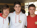 Gustavo Krieger, Eduardo Schumacher e Matheus Tessaro