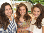 Anne Luyse, Camila Figueira e Isadora Torres