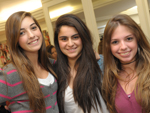 Valentine Koch, Mariana Barcellos e Brunna Buttze