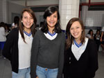 Yasmin Martins, Nathlia Pereira e Jlia Frizon