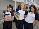 Gabriella Euzbio, Camila Hausmann e Luana Oliveira