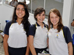 Marina Bandeira, Luisa Pires e Iasmim Rodrigues