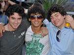 Guilherme Colossi, Raphael Souza e Marcos Brinhosa