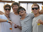 Nathan Garcia, Gabriel Henrique, Gustavo Lago e Carlos Gayoso