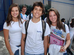 Brbara Keller, Rafael Lobo e Marina Espindola