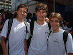 Diego Oliveira, Bernardo Vicieli e Gustavo Caldeira