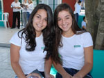 Erika Helena e Monique Peres