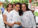 Caroline Porto, Julia de Barros e Rafaelly Martins