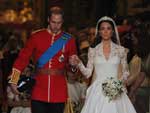 J casados, William e Kate saem da Abadia de Westminster