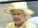 Rainha Elizabeth II chega a Abadia de Westminster para a cerimnia
