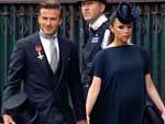 Convidados do casamento real, David e Victoria Beckham 
