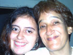 Gislaine deseja sade e felicidade para a me. Te amo!