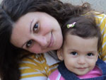 Mame Fabiana e a filha Nicolly