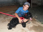 O Douglas Bradalize mandou a foto com a cachorrinha!