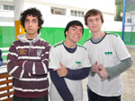 Patrick Travis, David Botelho e Igor Romer