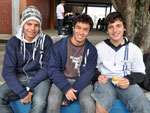 Matheus Dutra, Igor Giovenardi e Bernardo Locks