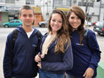 Ythai Guerra, Thaynan Guadalupe e Gabriela Senna