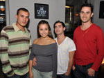 Maicon de Souza, Jessica Freitas, Guilherme Wamosy e Jairo do Nascimento